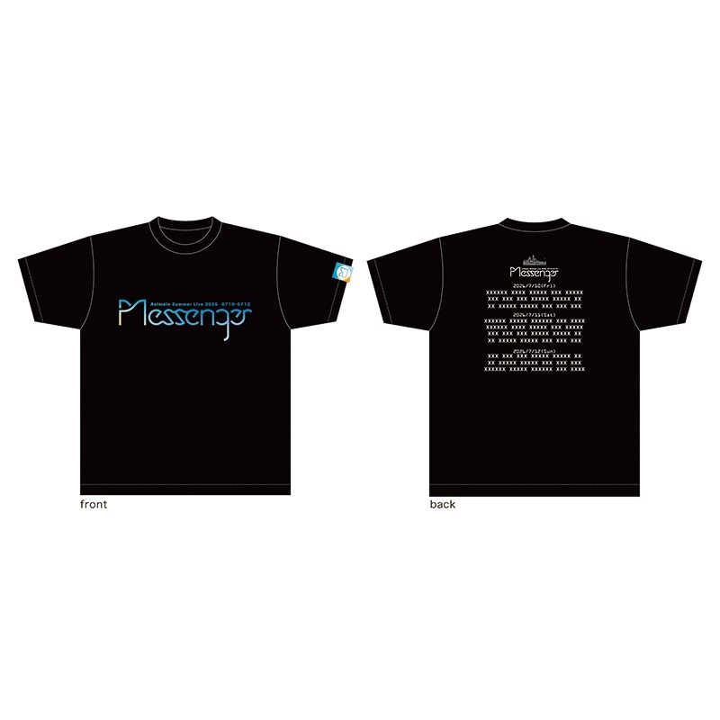 Animelo Summer Live 2026】オフィシャルTシャツ MAIN BLACK 通販
