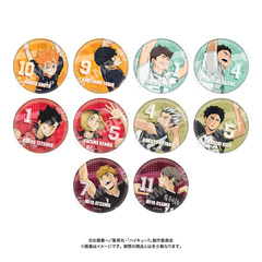 シークレットコレクションメタリック缶バッジ　ハイキュー!!【単品】（2026年6月上旬以降発売予定）