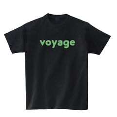 ふかわりょう／voyageTシャツ／ブラック
