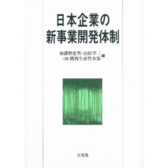 日本企業の新事業開発体制