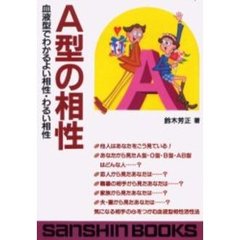 Ａ型の相性　血液型でわかるよい相性・わる