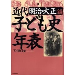 近代子ども史年表　明治・大正編　１８６８→１９２６