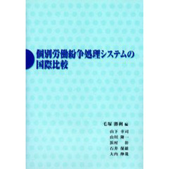 個別労働紛争処理システムの国際比較