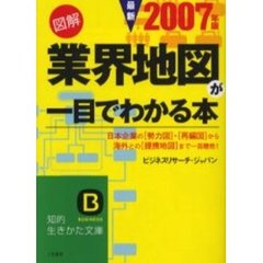 図解業界地図が一目でわかる本　最新２００７年版