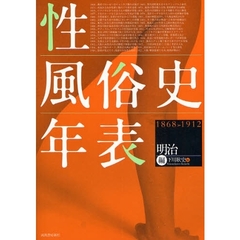 性風俗史年表　明治編　１８６８－１９１２