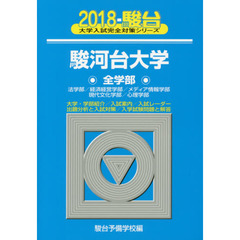 駿河台大学　全学部　法学部／経済経営学部／メディア情報学部／現代文化学部／心理学部