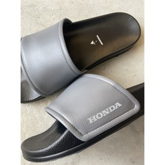 Honda x rerer シートカバーサンダル GRAY（合成皮革）サイズ：43（27cm～28cm）【販路限定商品】