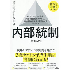 内部統制〈本格入門〉　キーコントロールの決定、決算・財務報告プロセス／ＩＴ統制の評価等、重要論点を完全詳解