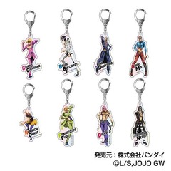 オーロラアクリルキーホルダー　ジョジョの奇妙な冒険 黄金の風【単品】（2025年9月以降発売予定）