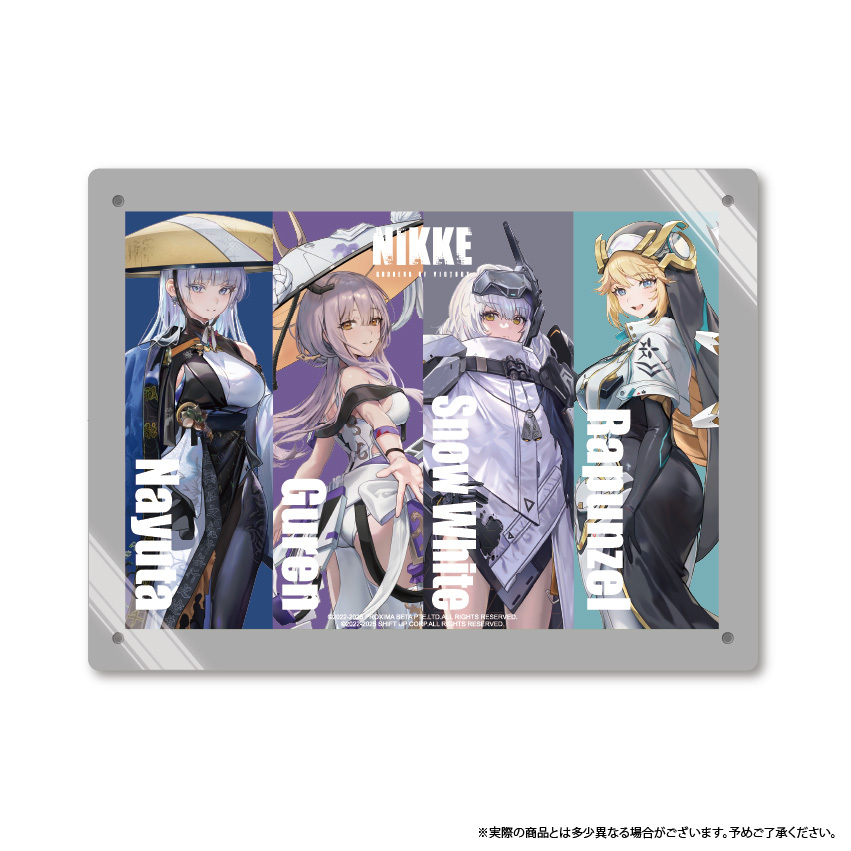 セブンネット限定】勝利の女神:NIKKE 3周年記念 メタルディスプレイ
