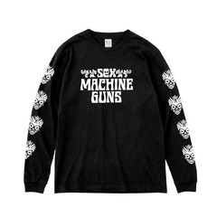 SEX MACHINEGUNS復刻ロゴロングスリーブTシャツ黒  Lサイズ