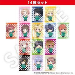 アイドルマスター シャイニーカラーズ ミニキャラクリアカード ver.1 全14種 セット 【セブンネット限定】