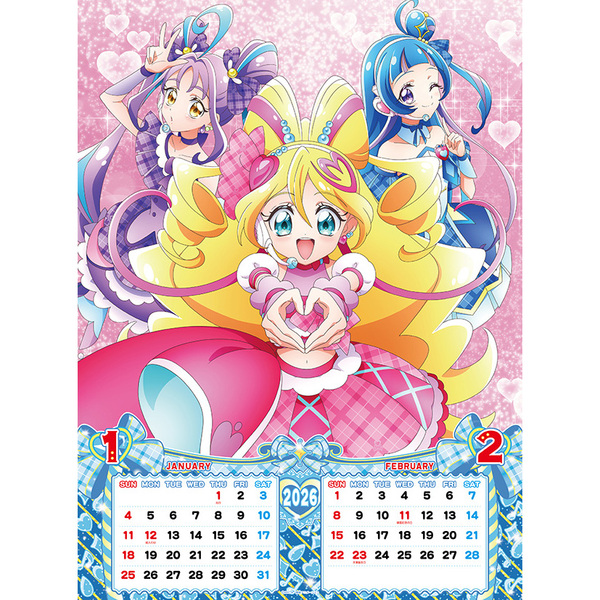 キミとアイドルプリキュア♪ 2026年カレンダー 通販｜セブン