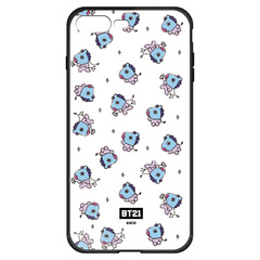 BT21 【MANG（パターン）】 ガラスハイブリッドiPhone8Plus/7Plusケース