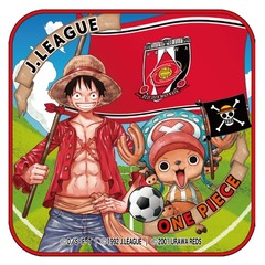 【ONE PIECE｜J.LEAGUE】「クラブ/ONE PIECE」コラボ ルフィ&チョッパー ミニタオル（浦和レッズ）
