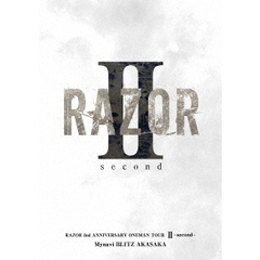 RAZOR 2nd ANNIVERSARY ONEMAN TOUR II -second-@}CirBLITZԍ[TRDV-0007][DVD]