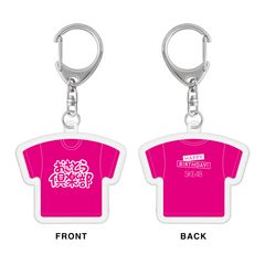 【SKE48】佐藤佳穂　生誕記念Tシャツ型アクリルキーホルダー（2025年5月度）