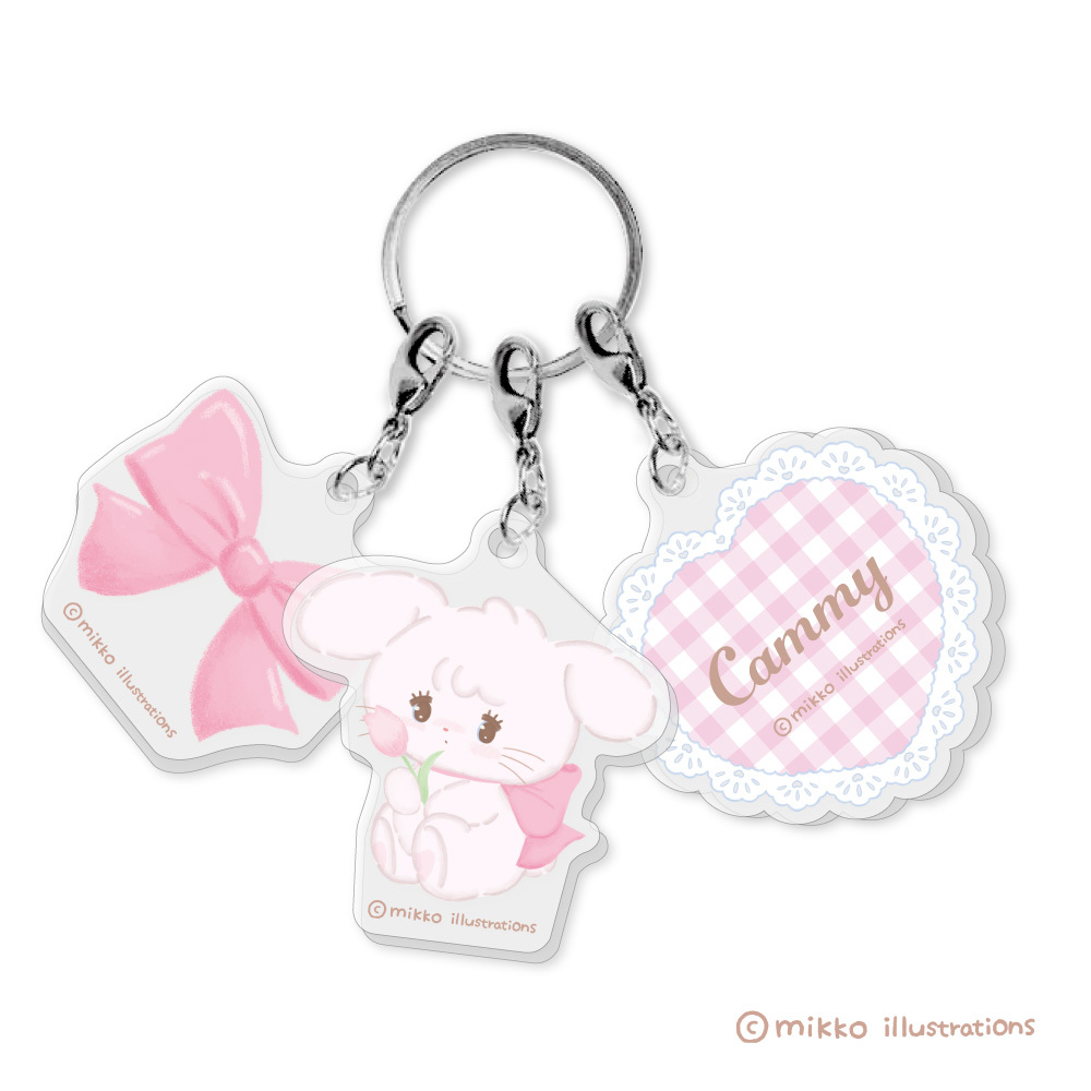 Amazon.co.jp: Mikko Characters Face Cloths, Set of 4 Types