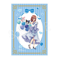 五等分の花嫁＊×マイメロディ＆クロミ　箔押しプラブロマイド バルーン＆リボンver. 三玖