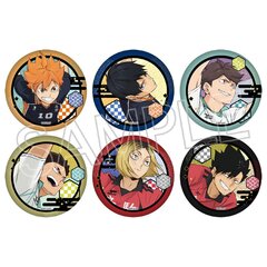 ハイキュー!! 切り絵シリーズvol.6　和紙風缶バッジ【単品】（2026年3月下旬以降発売予定）