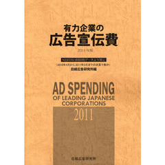 有力企業の広告宣伝費　ＮＥＥＤＳ日経財務データより算定　２０１１年版