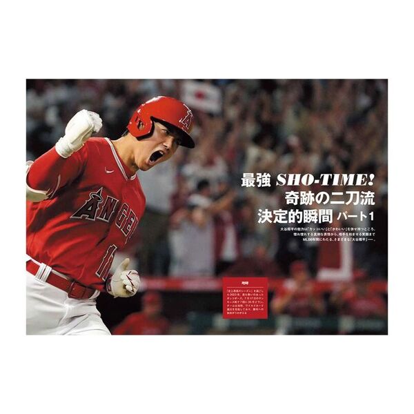 MLBホームラン王記念! SHO-TIME 大谷翔平メモリアルフォトブック PERFECT SHOT 2018-2023