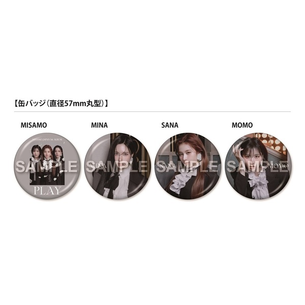 MISAMO／PLAY（MOMO盤／CD）（セブンネット限定特典：缶バッジ（4種の