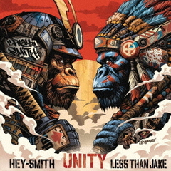 HEY-SMITH・Less Than Jake／Unity（CD）（セブンネット限定特典：缶バッジ）