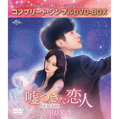 嘘つきな恋人 ～Lie to Love～ BOX 3 ＜コンプリート・シンプルDVD-BOX 5500円シリーズ／期間限定生産＞（ＤＶＤ）