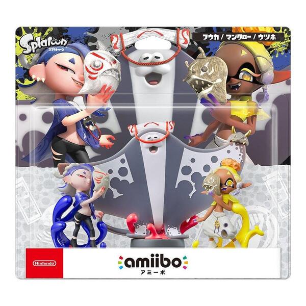 最新作の 任天堂 スプラトゥーン7体セット amiibo ゲームキャラクター 