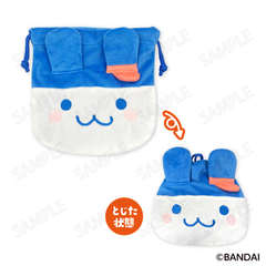 たまごっち ウェルカムバーガー フェイス巾着 ＜D：みみっち＞（2026年6月以降発売予定）