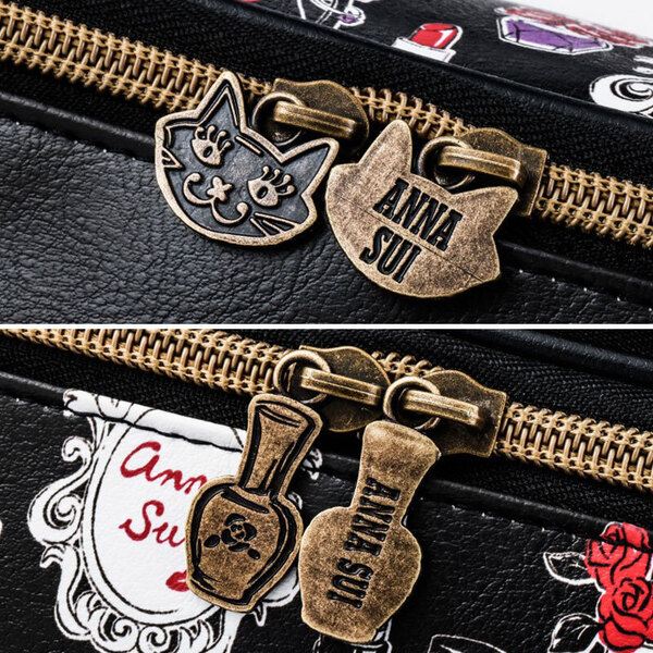 ANNA SUI COLLECTION BOOK 2つに分かれるバニティポーチ 通販｜セブン