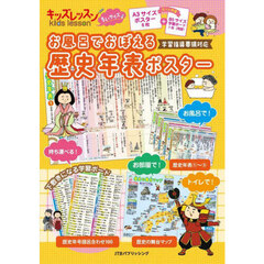 お風呂でおぼえる歴史年表ポスター