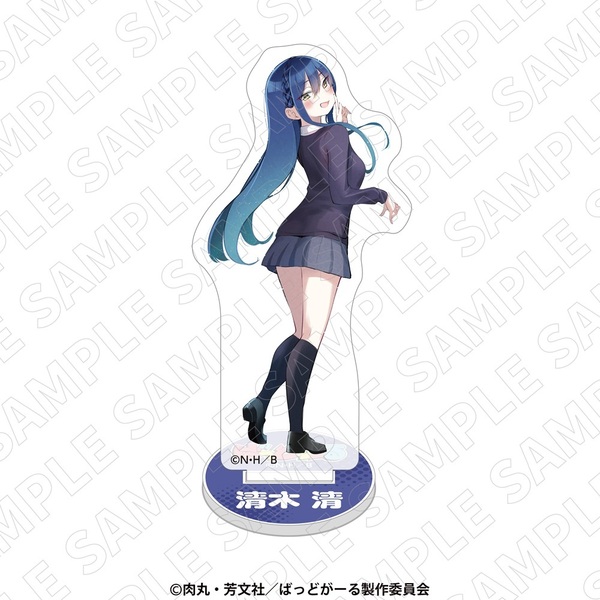 ばっどがーるアニメ化記念原画展 ミニアクリルスタンド（清