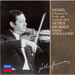 ヘンデル：ヴァイオリン・ソナタ集　作品1（全6曲）