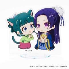 【薬屋のひとりごと】アクリルフィギュアスタンド・ネコ猫猫と壬氏_牛黄