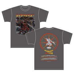 【LOUDNESS】[SUNBURST]Chapter3　ツアー TシャツA【チャコール】／　Mサイズ