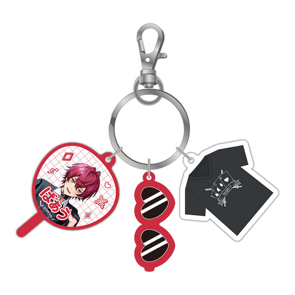 STPR Familiyコラボキャンペーングッズ】3連キーホルダー＋お