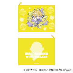 WIND BREAKER フラットポーチ／楡井 秋彦　ぱすてるぽっぷ(2026年2月中旬発売予定)