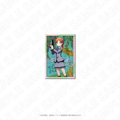 暗殺教室　長方形缶バッジ（速水凛香）