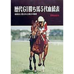 歴代Ｇ１勝ち馬５代血統表　血統表に隠された強さの秘密