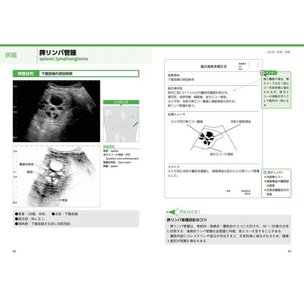 おっと思わせる！超音波検査報告書の書き方 消化器／消化管 新装版