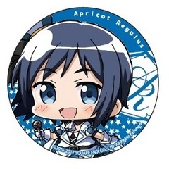 スクールガールストライカーズ トゥインクルメロディーズ SD缶バッジ 藤代渚