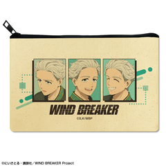 TVアニメ「WIND BREAKER」 フラットポーチ デザイン05(梅宮一)（2024年7月下旬以降発売予定）