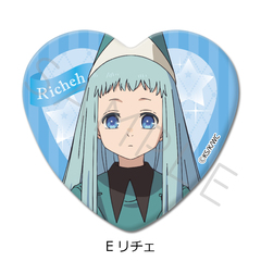 TVアニメ「とんがり帽子のアトリエ」 ハート型缶バッジ E(リチェ)（2026年10月以降発売予定）