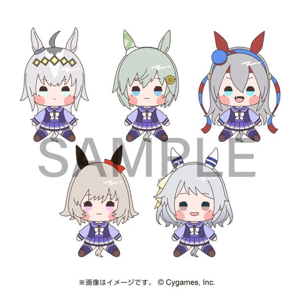 ウマ娘 プリティーダービー もちどる 5体セット（オグリキャップ