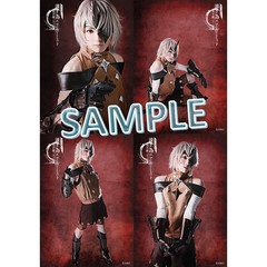 舞台版 誰ガ為のアルケミスト～聖ガ剣、十ノ戒～　キャストL判ブロマイド　4枚セット アハト／大薮丘