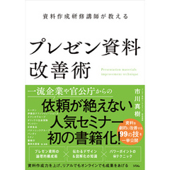 資料作成研修講師が教えるプレゼン資料改善術