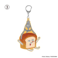 パンどろぼうひろば ラバーバッグチャーム ３【販路限定】