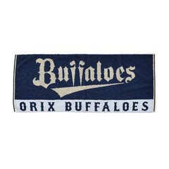Buffaloes ロゴジャガードフェイスタオル ベーシック